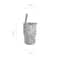 3oz. Mini White Splatter Stainless Steel Insulated Tumbler by Ashland®